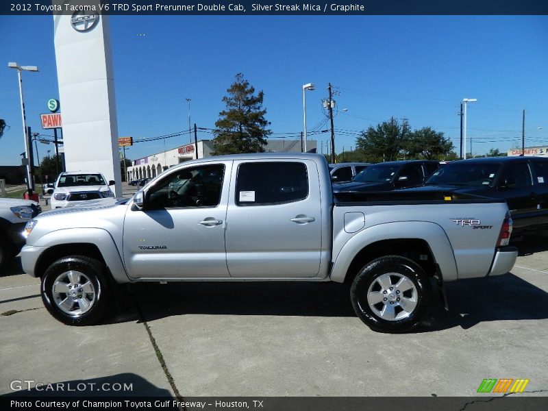 Silver Streak Mica / Graphite 2012 Toyota Tacoma V6 TRD Sport Prerunner Double Cab