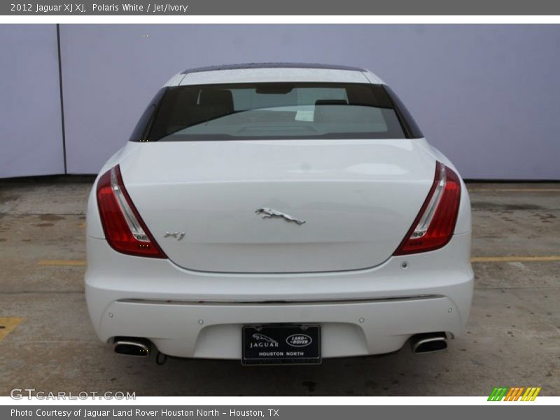 Polaris White / Jet/Ivory 2012 Jaguar XJ XJ