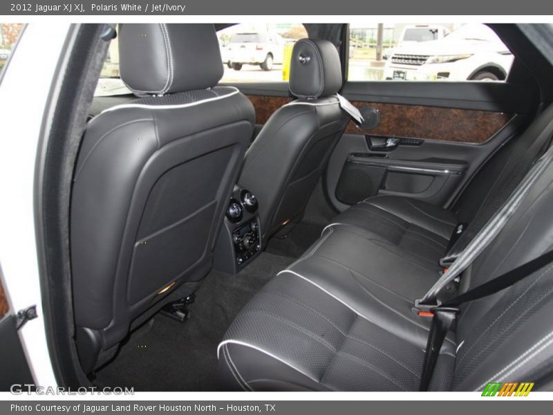 Polaris White / Jet/Ivory 2012 Jaguar XJ XJ