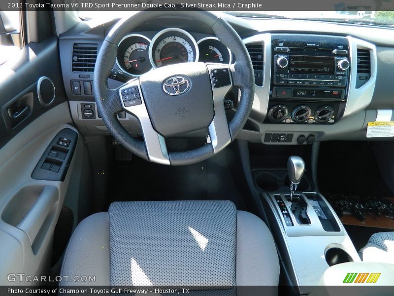 Silver Streak Mica / Graphite 2012 Toyota Tacoma V6 TRD Sport Prerunner Double Cab