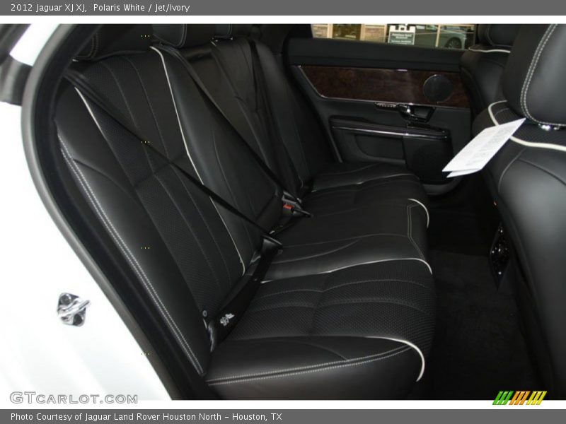 Polaris White / Jet/Ivory 2012 Jaguar XJ XJ