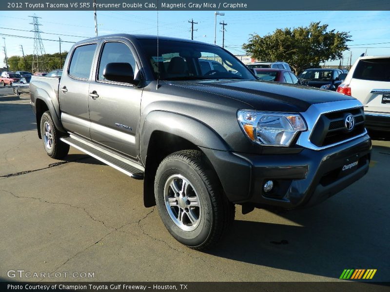 Magnetic Gray Mica / Graphite 2012 Toyota Tacoma V6 SR5 Prerunner Double Cab