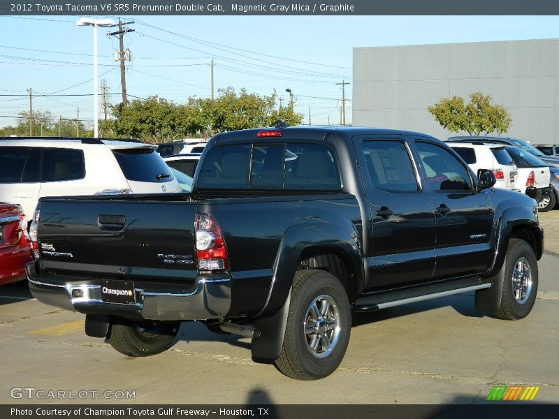 Magnetic Gray Mica / Graphite 2012 Toyota Tacoma V6 SR5 Prerunner Double Cab