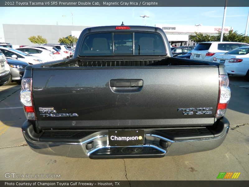 Magnetic Gray Mica / Graphite 2012 Toyota Tacoma V6 SR5 Prerunner Double Cab