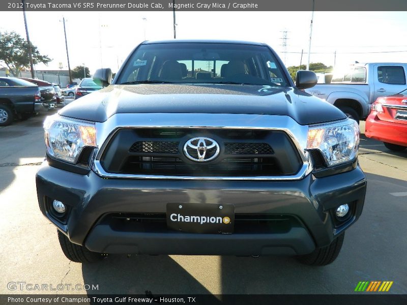 Magnetic Gray Mica / Graphite 2012 Toyota Tacoma V6 SR5 Prerunner Double Cab