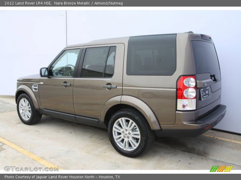 Nara Bronze Metallic / Almond/Nutmeg 2012 Land Rover LR4 HSE