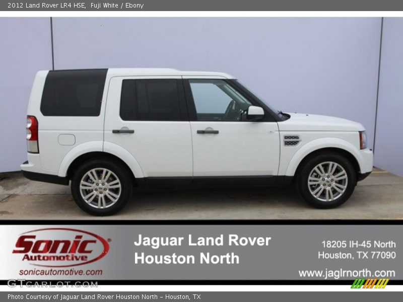 Fuji White / Ebony 2012 Land Rover LR4 HSE
