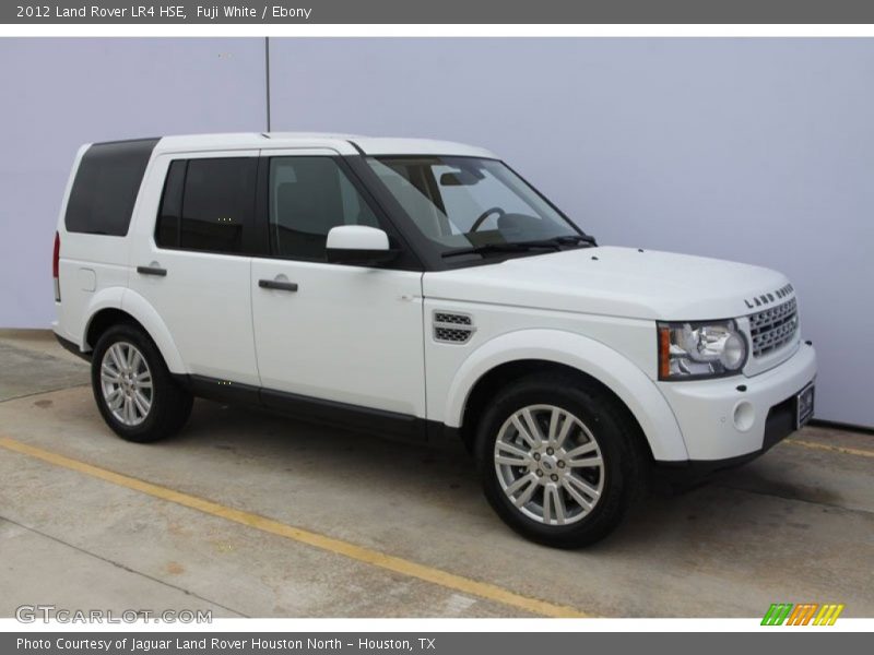 Fuji White / Ebony 2012 Land Rover LR4 HSE