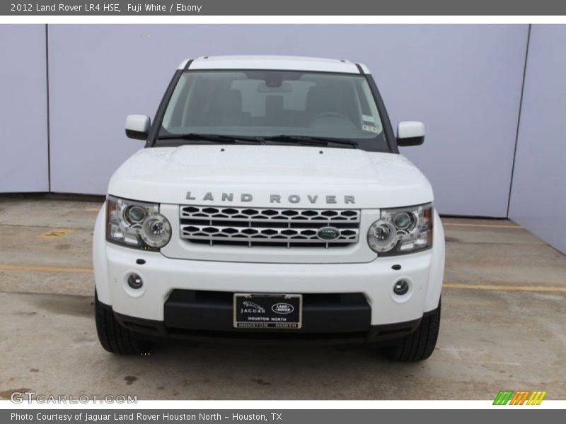 Fuji White / Ebony 2012 Land Rover LR4 HSE