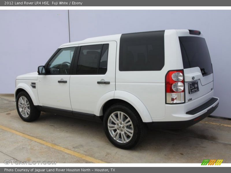 Fuji White / Ebony 2012 Land Rover LR4 HSE