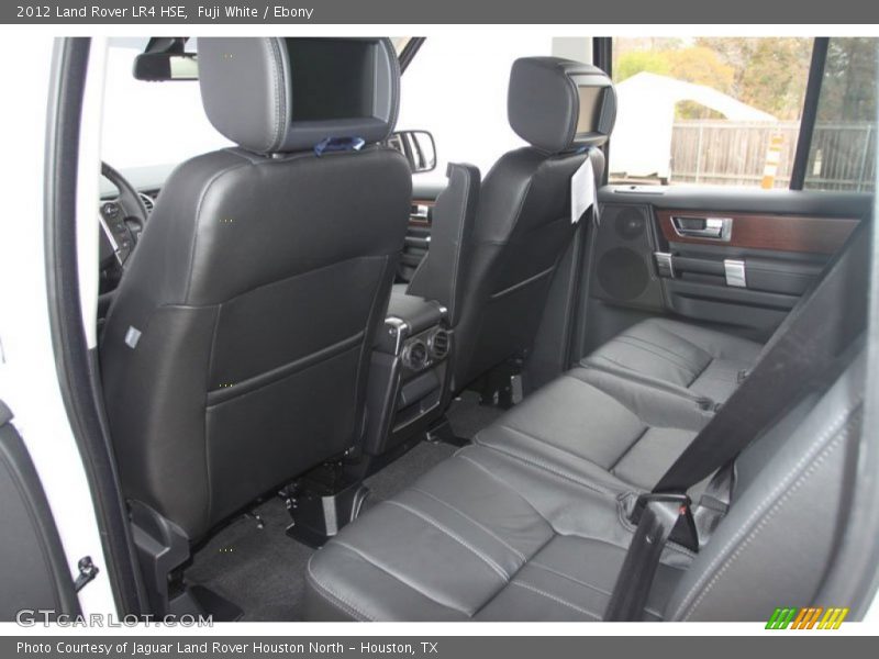 Fuji White / Ebony 2012 Land Rover LR4 HSE