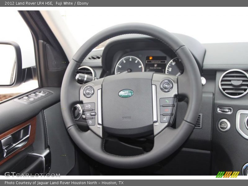 Fuji White / Ebony 2012 Land Rover LR4 HSE