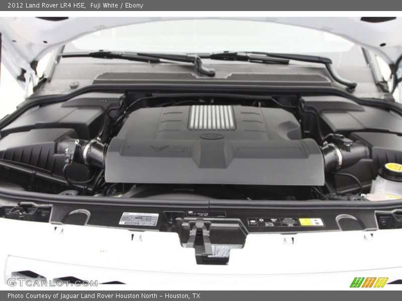 Fuji White / Ebony 2012 Land Rover LR4 HSE