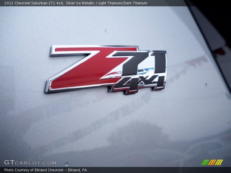  2012 Suburban Z71 4x4 Logo