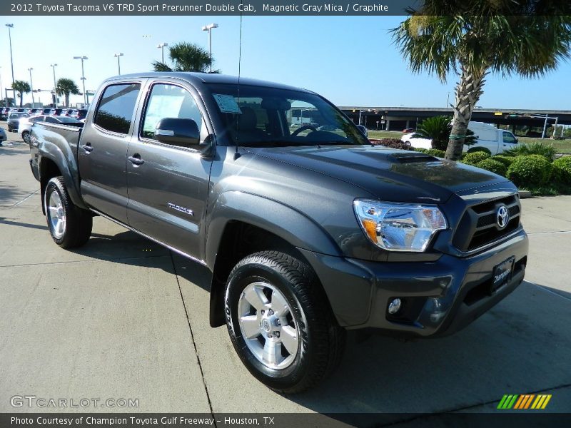 Magnetic Gray Mica / Graphite 2012 Toyota Tacoma V6 TRD Sport Prerunner Double Cab
