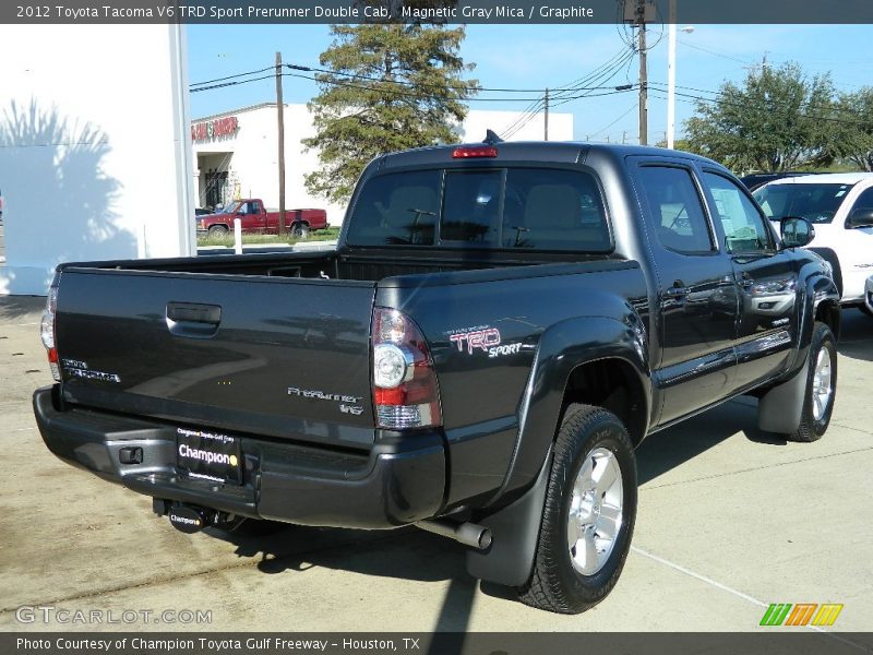 Magnetic Gray Mica / Graphite 2012 Toyota Tacoma V6 TRD Sport Prerunner Double Cab
