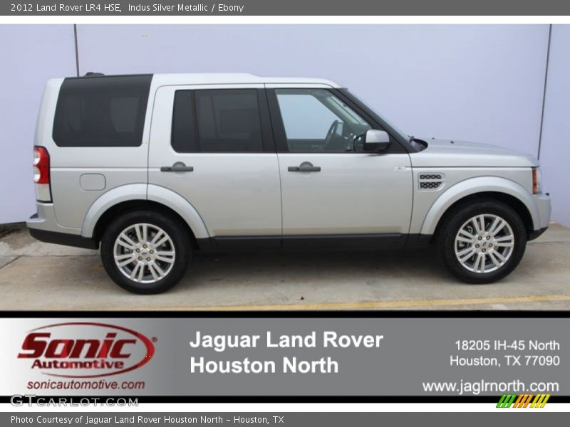Indus Silver Metallic / Ebony 2012 Land Rover LR4 HSE
