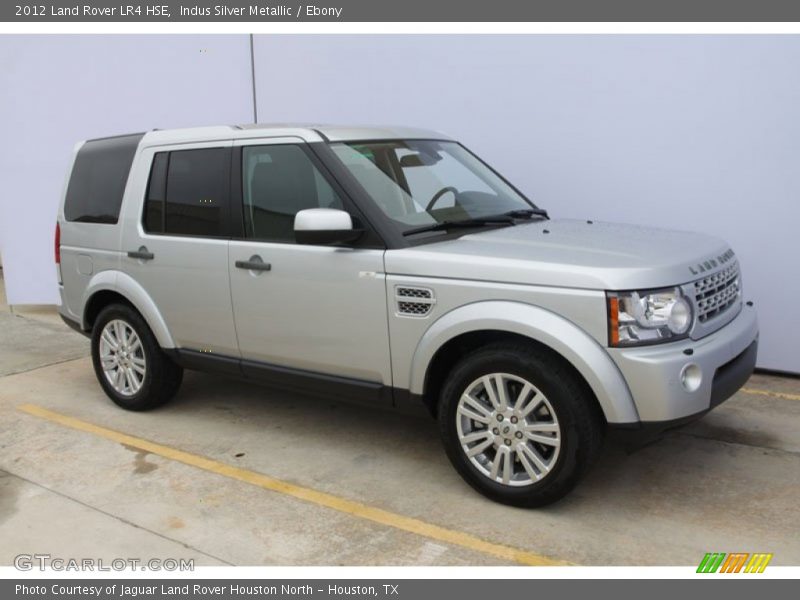 Indus Silver Metallic / Ebony 2012 Land Rover LR4 HSE