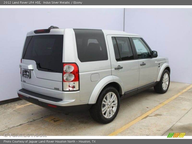 Indus Silver Metallic / Ebony 2012 Land Rover LR4 HSE