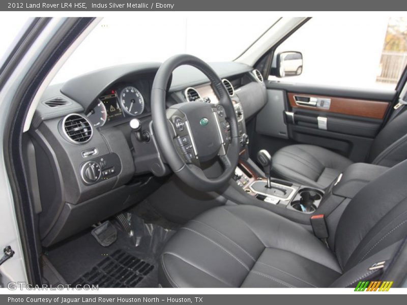 Indus Silver Metallic / Ebony 2012 Land Rover LR4 HSE