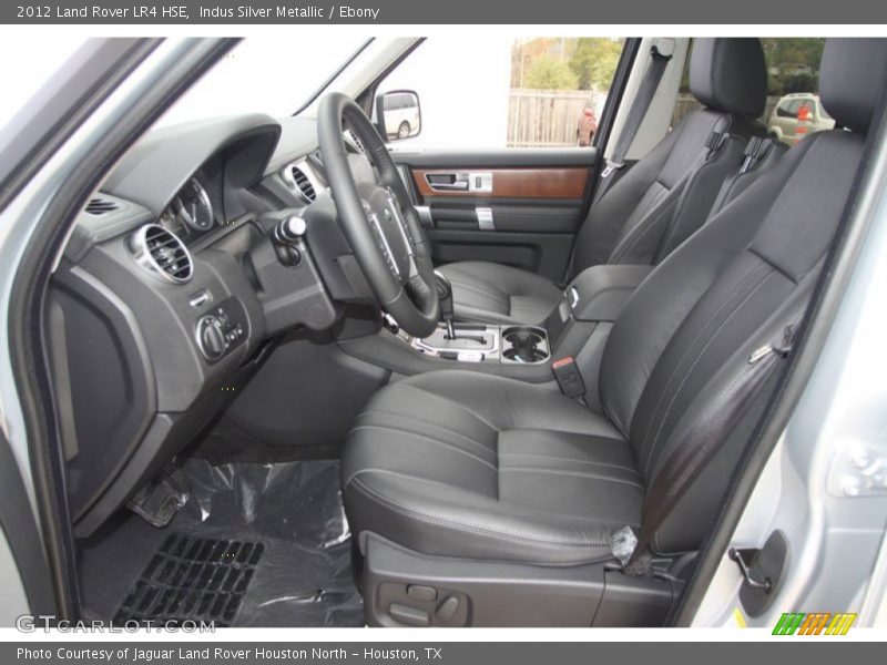 Indus Silver Metallic / Ebony 2012 Land Rover LR4 HSE