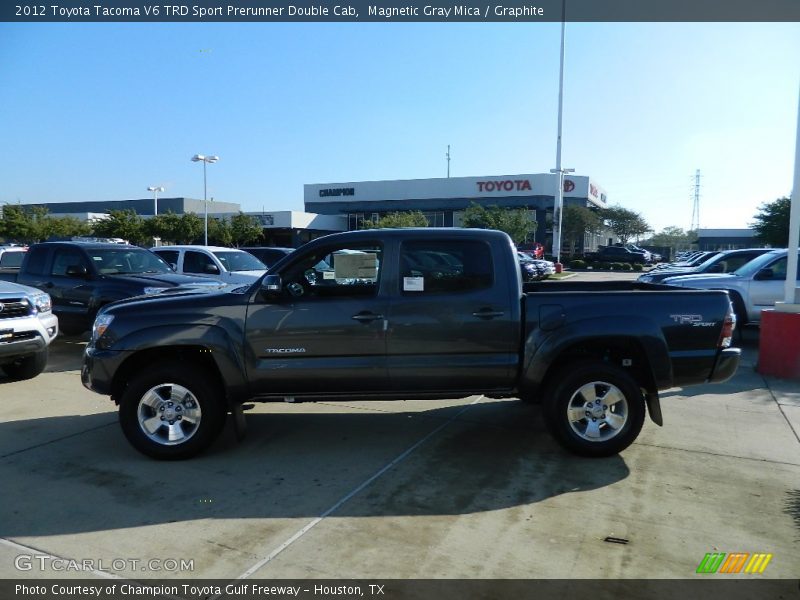 Magnetic Gray Mica / Graphite 2012 Toyota Tacoma V6 TRD Sport Prerunner Double Cab