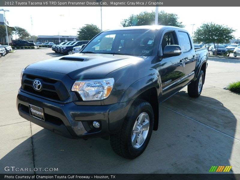Magnetic Gray Mica / Graphite 2012 Toyota Tacoma V6 TRD Sport Prerunner Double Cab