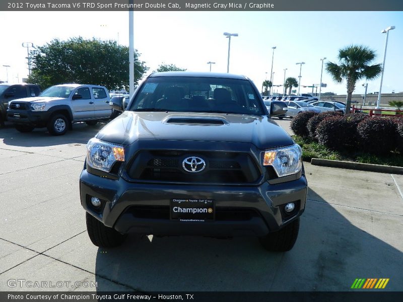 Magnetic Gray Mica / Graphite 2012 Toyota Tacoma V6 TRD Sport Prerunner Double Cab