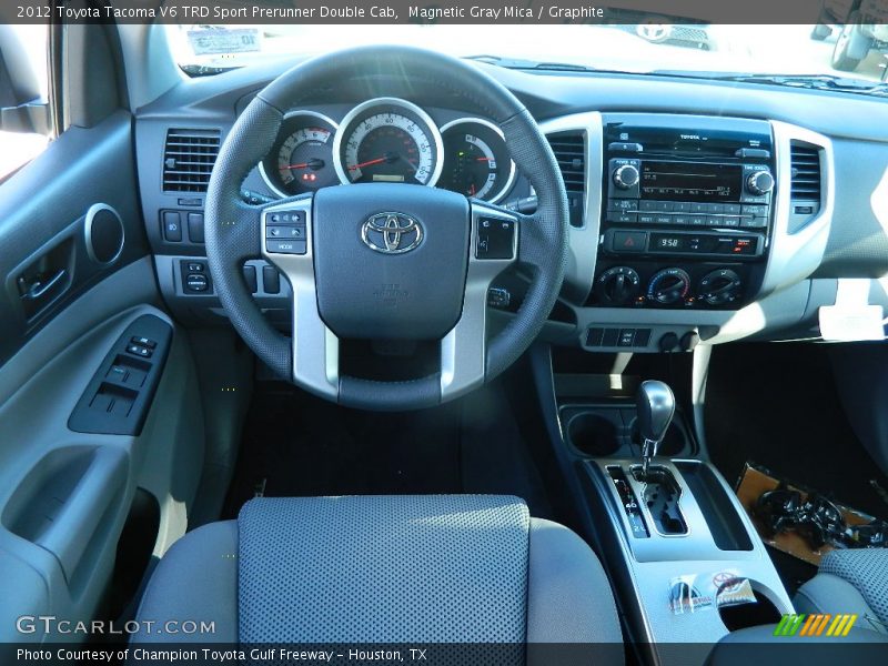Magnetic Gray Mica / Graphite 2012 Toyota Tacoma V6 TRD Sport Prerunner Double Cab