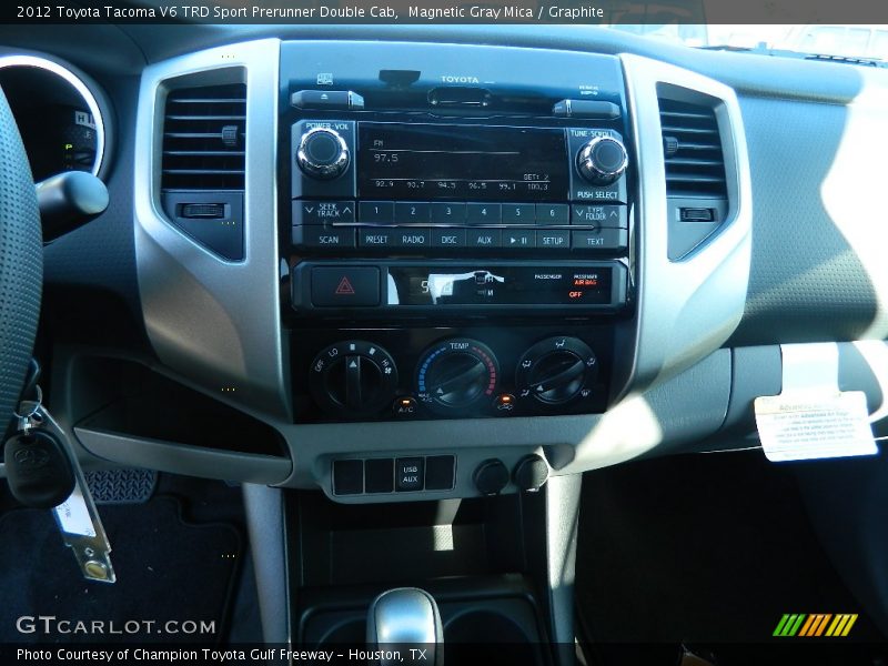 Magnetic Gray Mica / Graphite 2012 Toyota Tacoma V6 TRD Sport Prerunner Double Cab