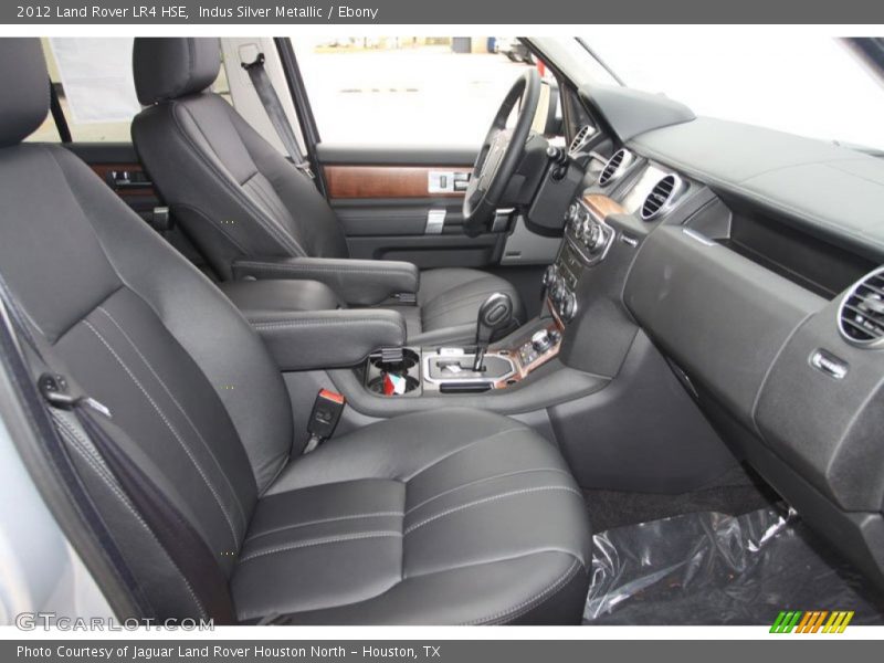 Indus Silver Metallic / Ebony 2012 Land Rover LR4 HSE