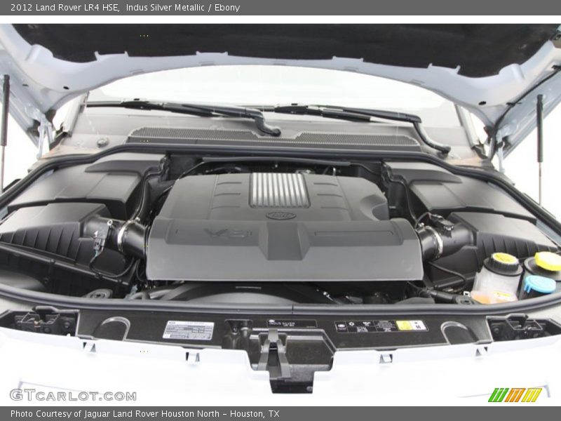 Indus Silver Metallic / Ebony 2012 Land Rover LR4 HSE