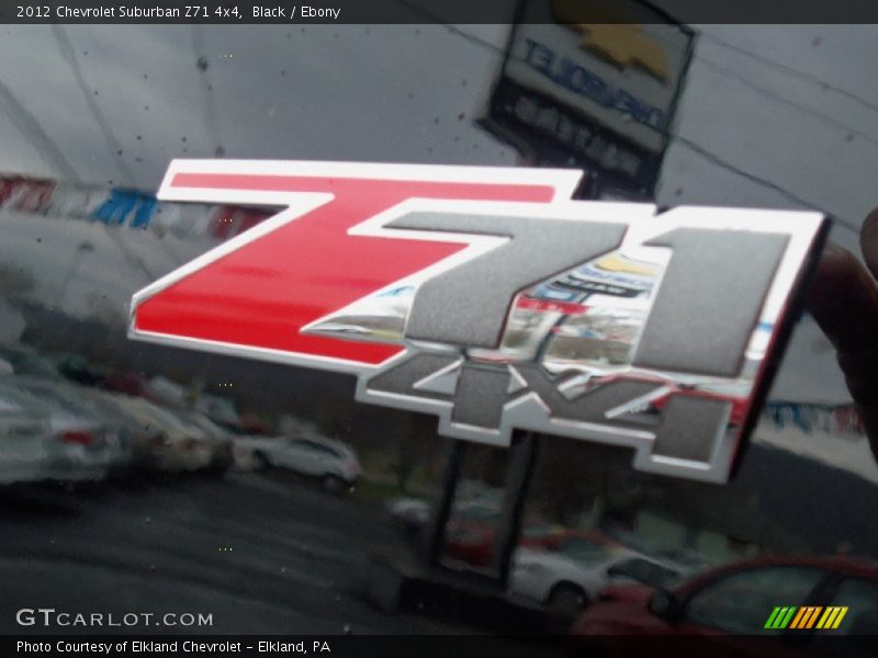  2012 Suburban Z71 4x4 Logo