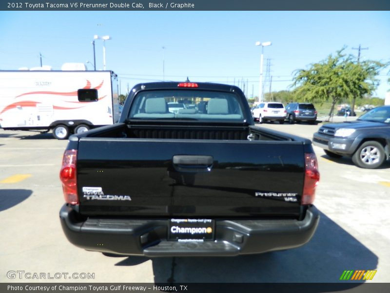 Black / Graphite 2012 Toyota Tacoma V6 Prerunner Double Cab