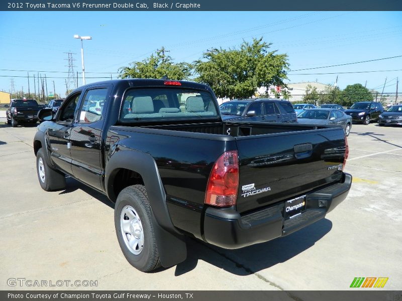 Black / Graphite 2012 Toyota Tacoma V6 Prerunner Double Cab