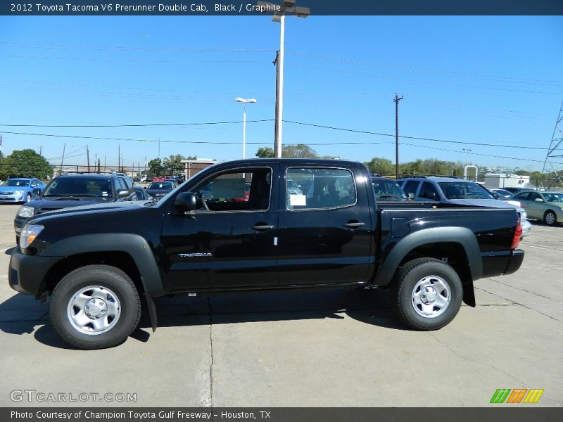 Black / Graphite 2012 Toyota Tacoma V6 Prerunner Double Cab