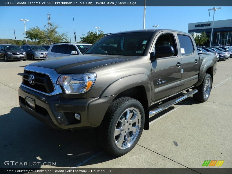 Pyrite Mica / Sand Beige 2012 Toyota Tacoma V6 SR5 Prerunner Double Cab