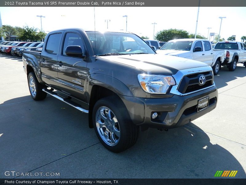 Pyrite Mica / Sand Beige 2012 Toyota Tacoma V6 SR5 Prerunner Double Cab
