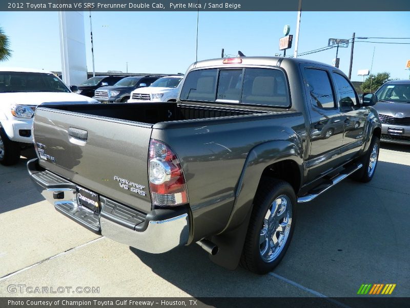 Pyrite Mica / Sand Beige 2012 Toyota Tacoma V6 SR5 Prerunner Double Cab