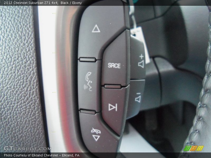 Black / Ebony 2012 Chevrolet Suburban Z71 4x4