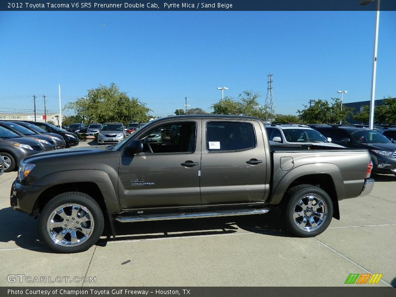 Pyrite Mica / Sand Beige 2012 Toyota Tacoma V6 SR5 Prerunner Double Cab