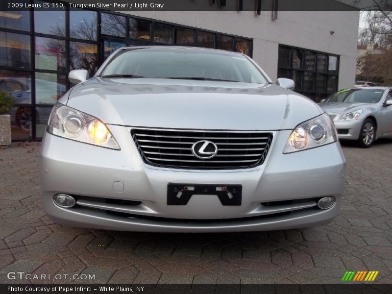 Tungsten Silver Pearl / Light Gray 2009 Lexus ES 350