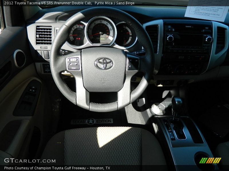 Pyrite Mica / Sand Beige 2012 Toyota Tacoma V6 SR5 Prerunner Double Cab
