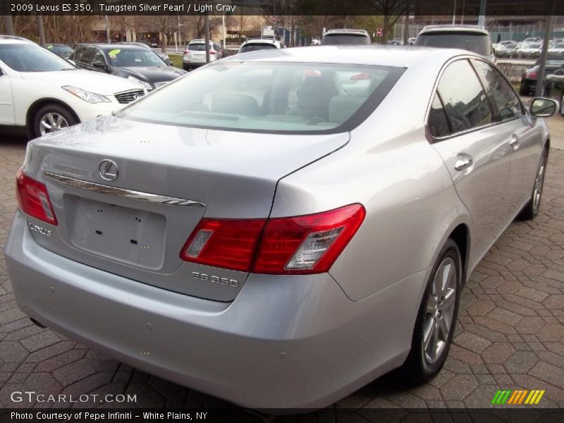 Tungsten Silver Pearl / Light Gray 2009 Lexus ES 350