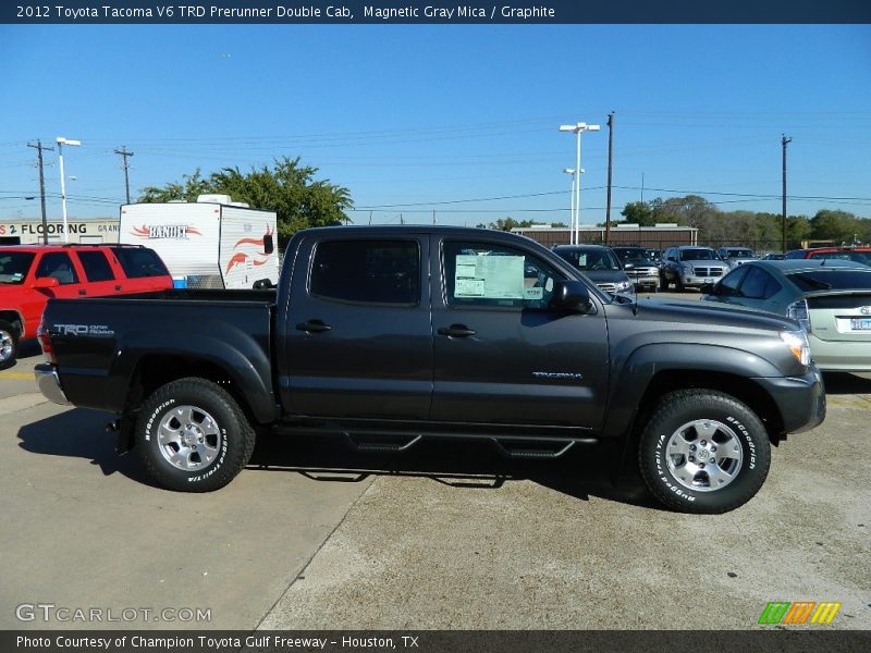 Magnetic Gray Mica / Graphite 2012 Toyota Tacoma V6 TRD Prerunner Double Cab