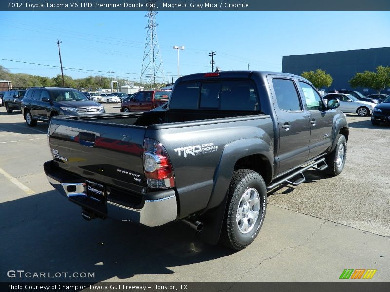 Magnetic Gray Mica / Graphite 2012 Toyota Tacoma V6 TRD Prerunner Double Cab