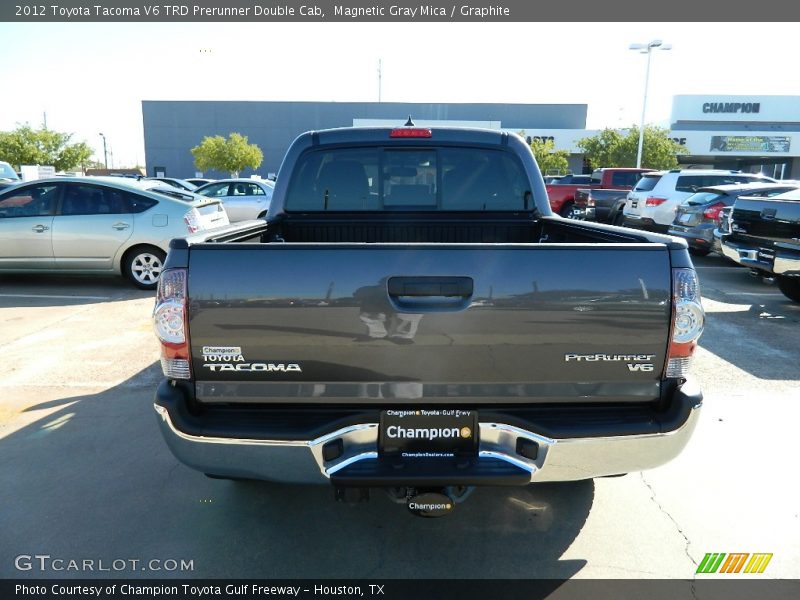 Magnetic Gray Mica / Graphite 2012 Toyota Tacoma V6 TRD Prerunner Double Cab