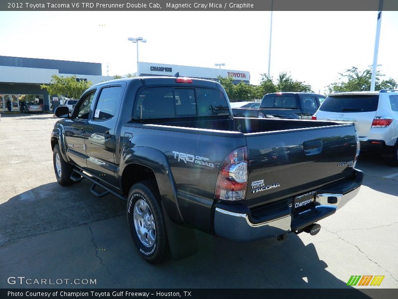 Magnetic Gray Mica / Graphite 2012 Toyota Tacoma V6 TRD Prerunner Double Cab