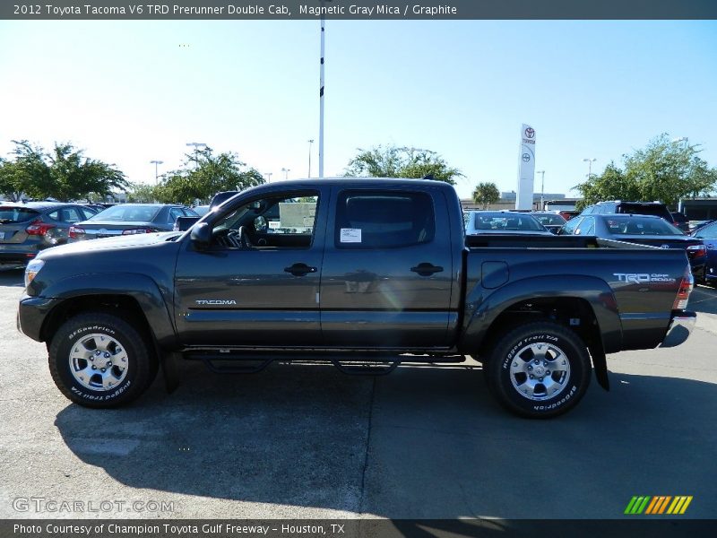 Magnetic Gray Mica / Graphite 2012 Toyota Tacoma V6 TRD Prerunner Double Cab
