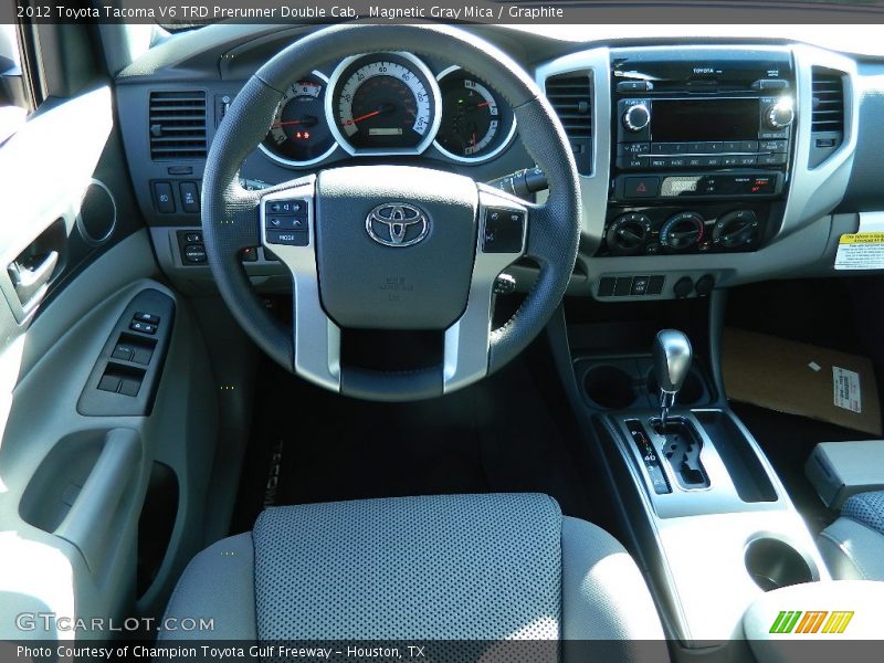 Magnetic Gray Mica / Graphite 2012 Toyota Tacoma V6 TRD Prerunner Double Cab
